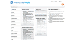 Desktop Screenshot of newswireweb.com